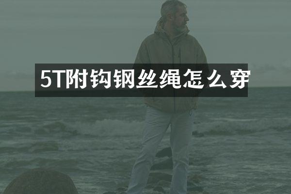 5T附钩钢丝绳怎么穿
