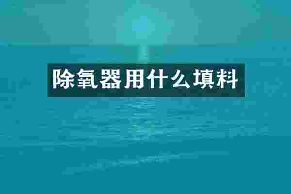 除氧器用什么填料